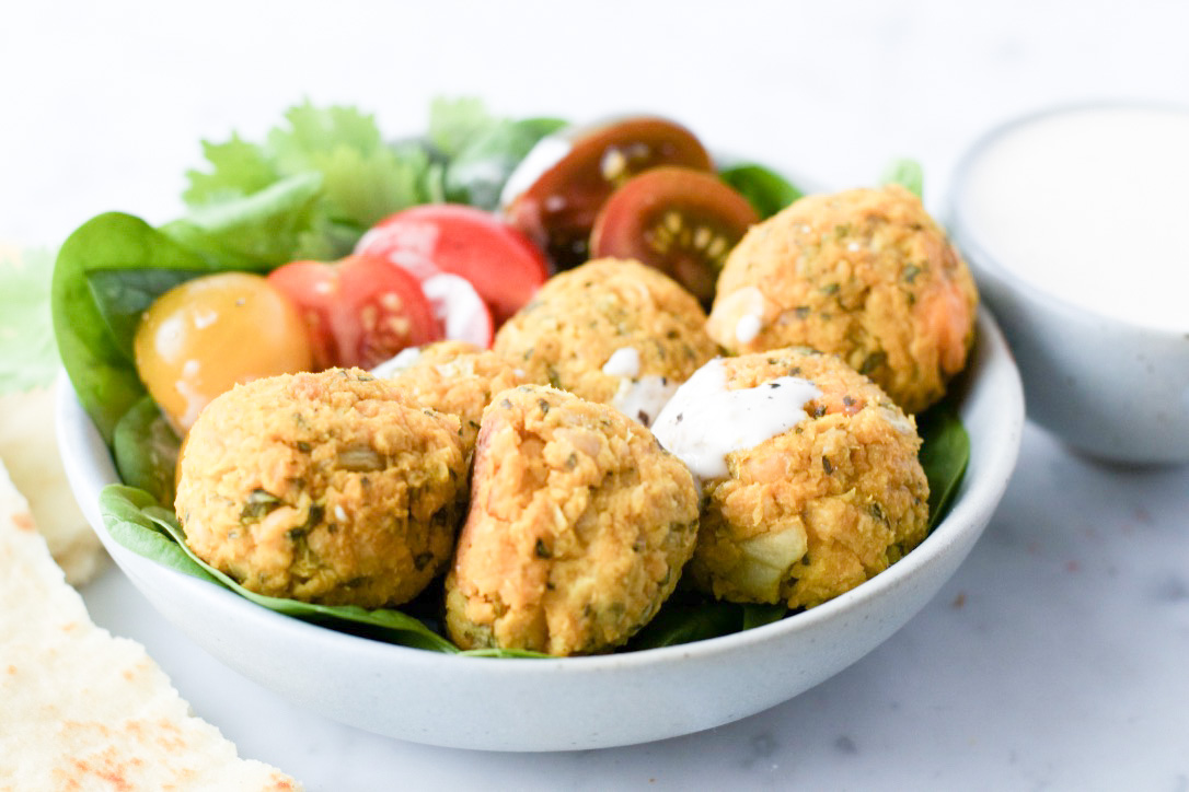 Falafels végétariens à la patate douce