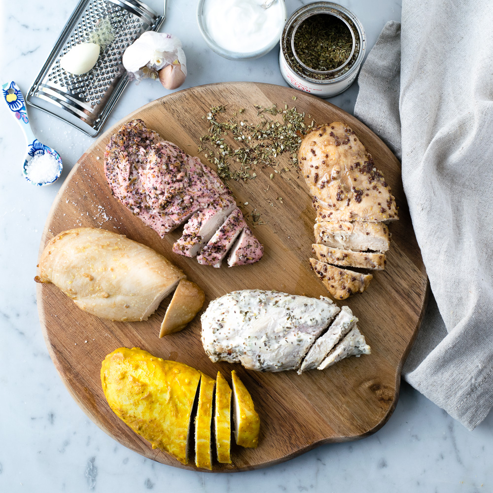 5 marinades pour le poulet