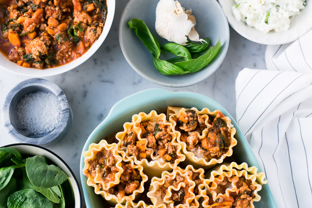 Rouleaux de lasagne