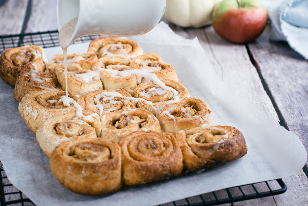 Brioches d’automne à la citrouille épicée