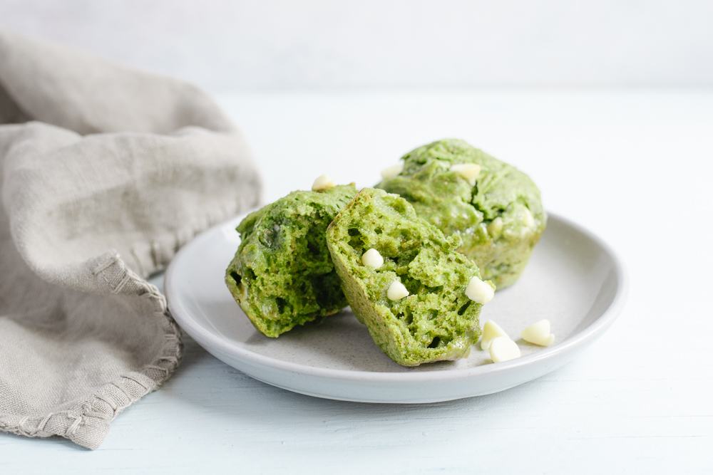 Muffin matcha & vanille
