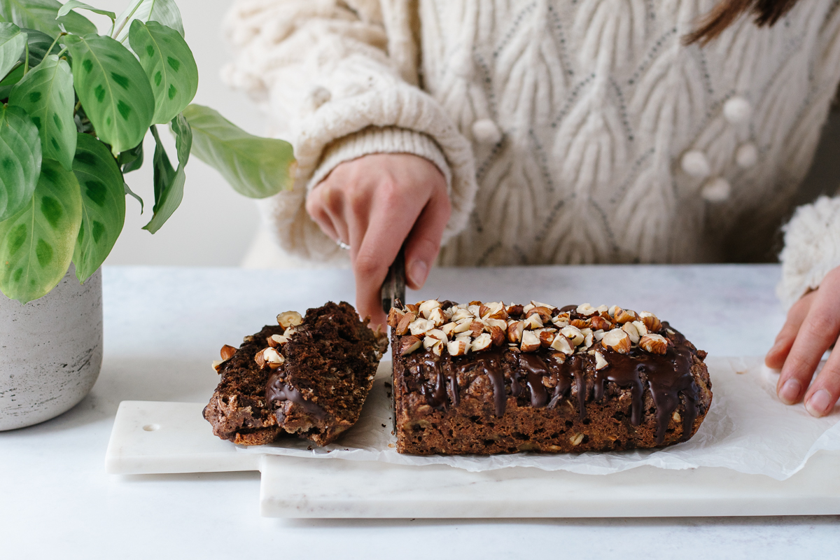 Pain aux bananes triple chocolat