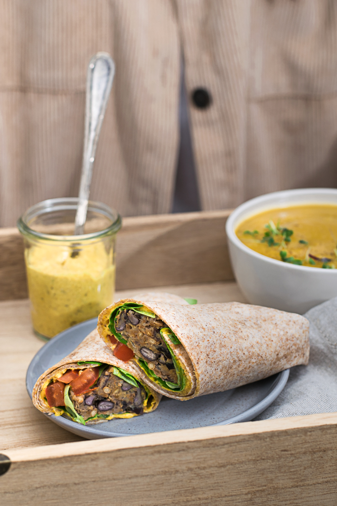 Wrap aux légumineuses
