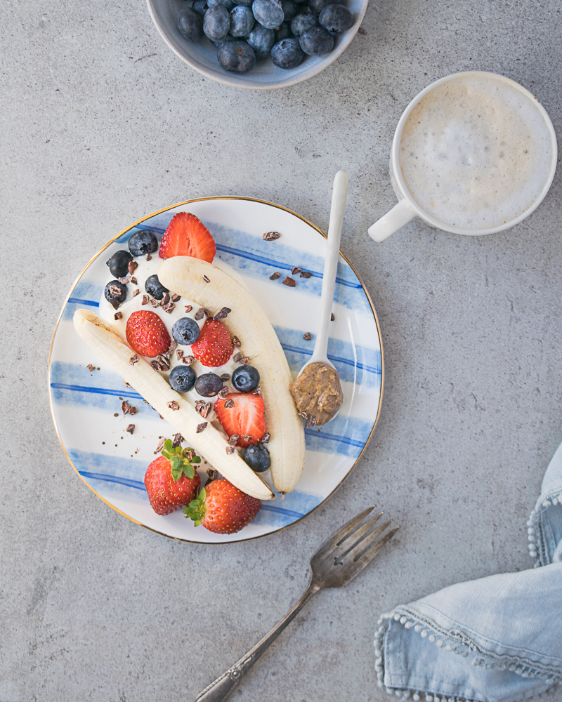 Banana split déjeuner