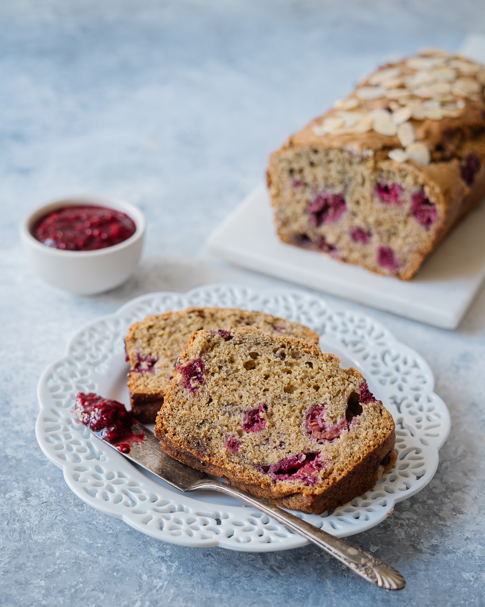 Pain aux framboises