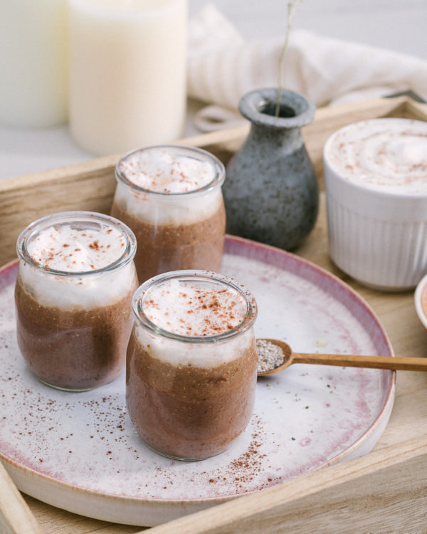 Pouding de chia au mokaccino