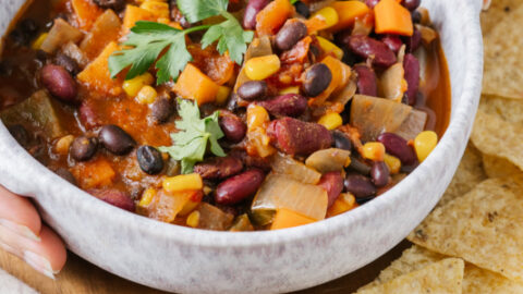 chili végétarien