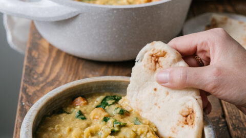 dhal réconfortant végétarien