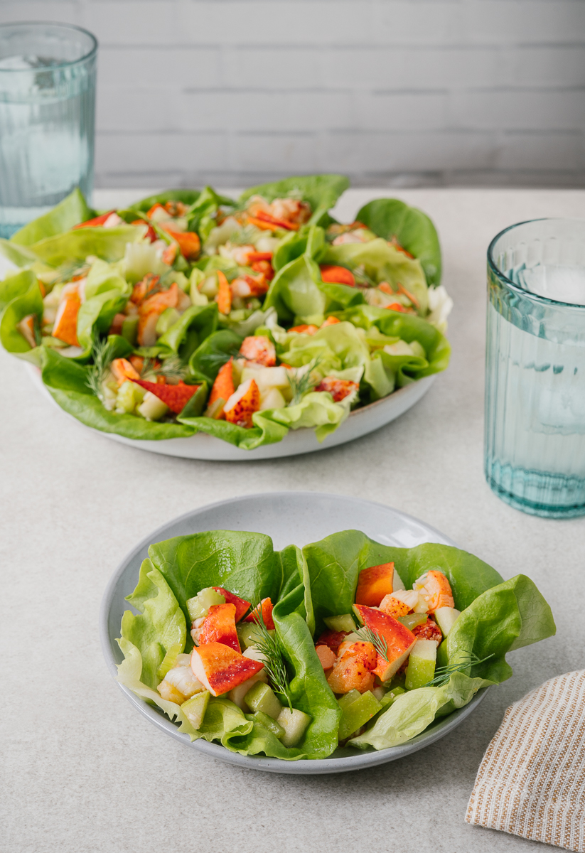 Bouchées de salade de homard